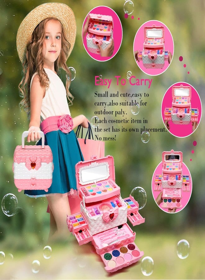 Mrabbitoo Kids Makeup Sets for Girls - Kids Makeup Sets for Girls 5-8, Maquillaje para Niñas, Play Make Up Kit, Best Toys for Little Girl,Princess Toddler Kid Stuff, Ages 3456789 10 Year Old Girl Birthday Gifts - Image 4